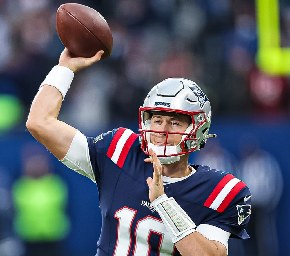 Mac Jones has now been benched and no set starter has been named after loss to the Colts. Photo: Patriots Instagram