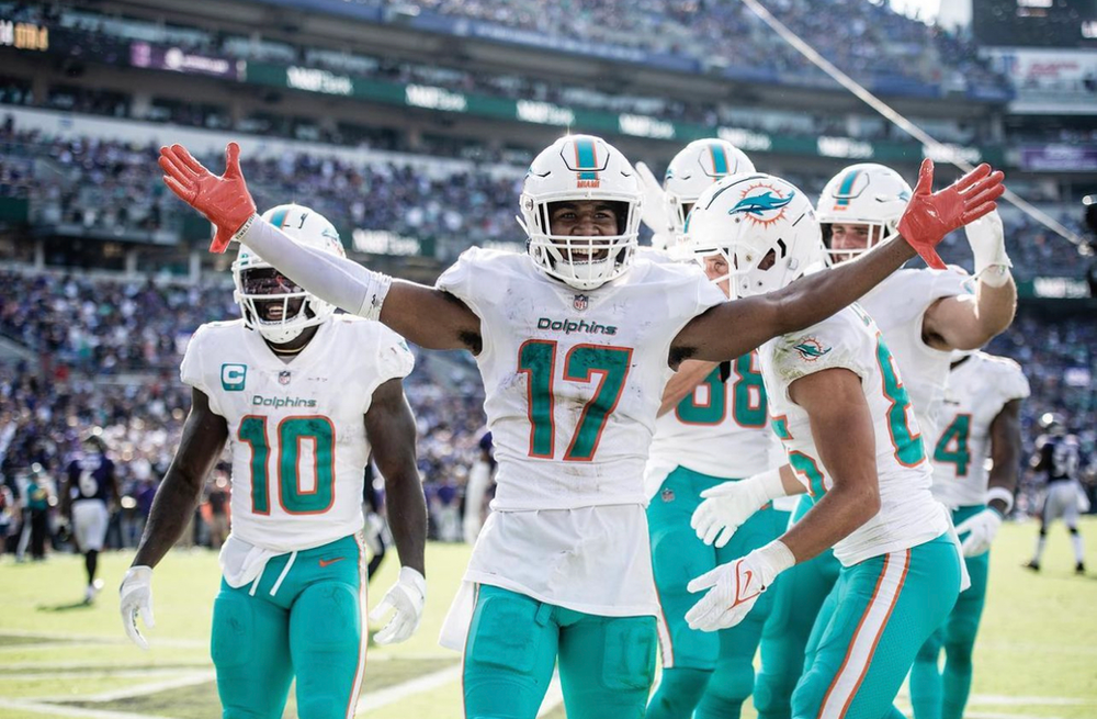 The Explosive Dolphins welcome back yet another Dynamic Weapon in Jaylen Waddle. Photo Credit: @jaylenwaddle IG