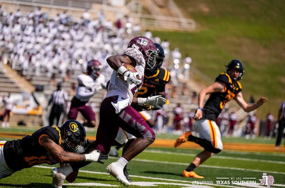 TXSU falls short to GSU in a tough battle. Photo: TXSU Football instagram