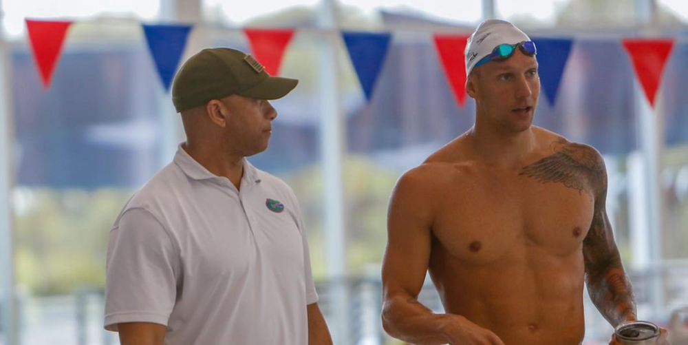 Nesty has worked with some of the finest athletes in the country. | Photo: Instagram @anthony_nestyuf and @gatorsswimdv