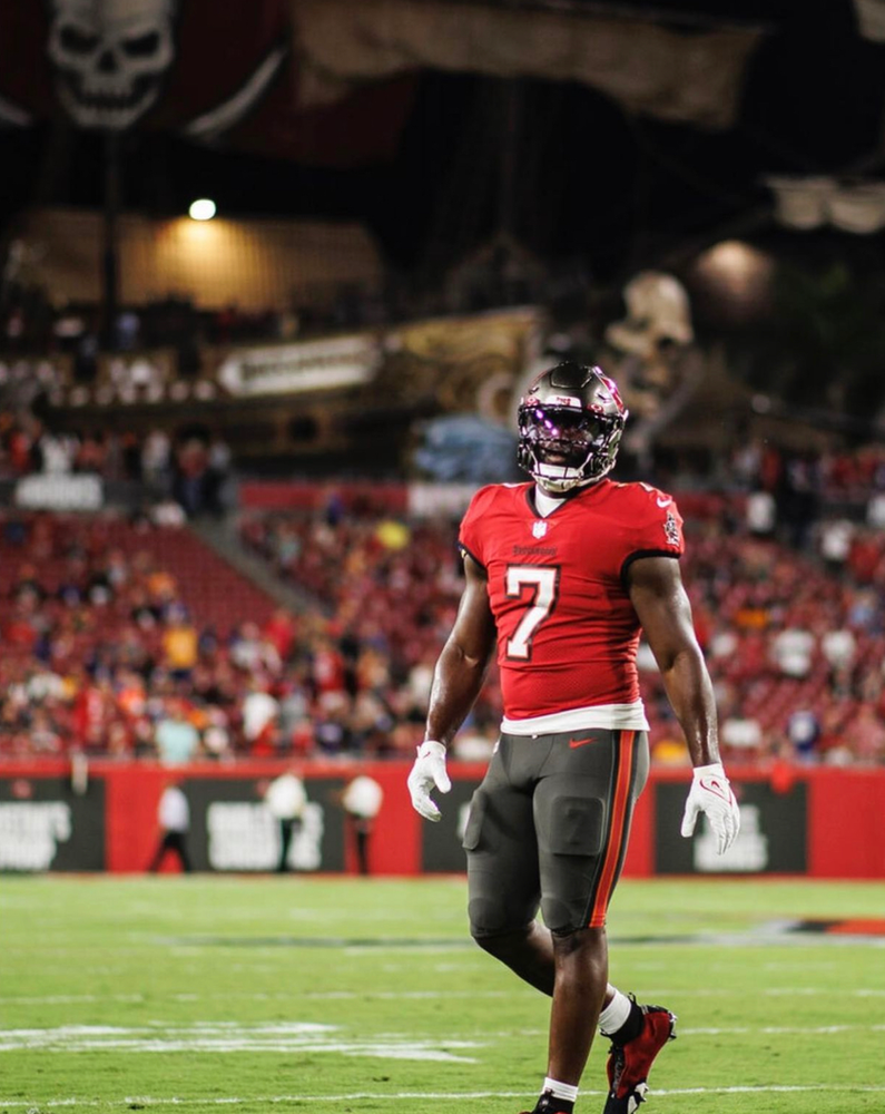 Leonard Fournette had some remarkable moments with the Buccaneers. Photo Credit: leonardfournette IG 