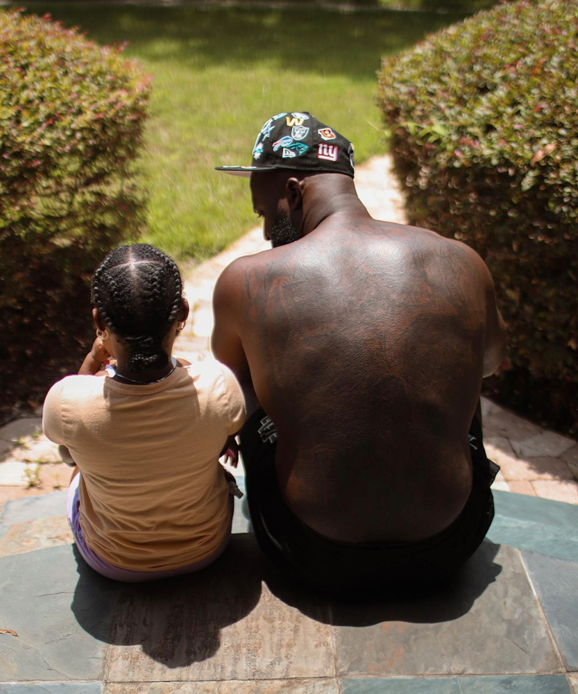 Leonard Fournette has been making great use of his time, spending quality time with his family. Photo Credit: leonardfournette IG 