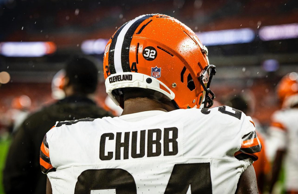 Nick Chubb plays a significant role in the Browns offense.Photo Credit: Nick Chubb IG  