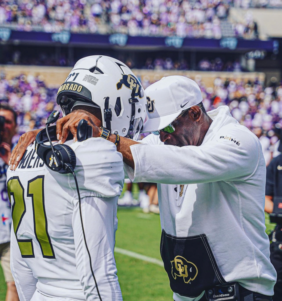 Shilo Sanders showed up big in the game against Colorado State. Photo Credit: Shilo Sanders IG 