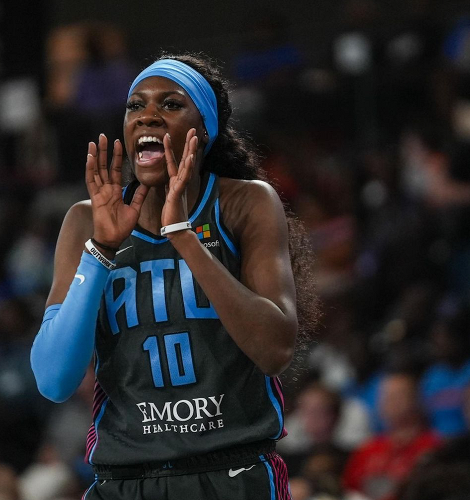 Rhyne Howard, the electrifying guard. Photo: Atlanta Dream Instagram