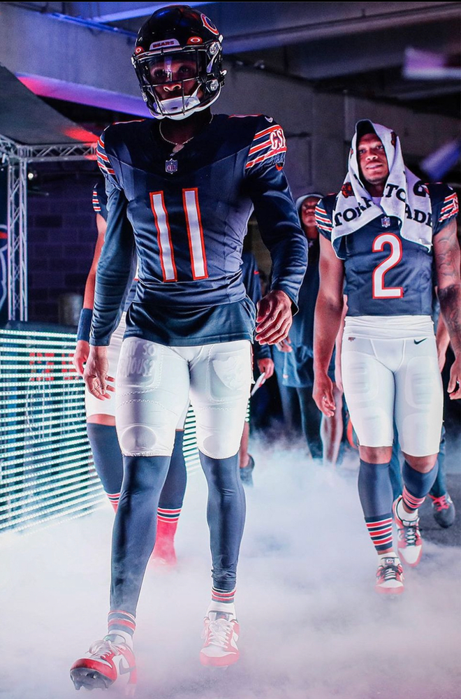 Bears are ready for NFL Kickoff. Photo @chicagobears