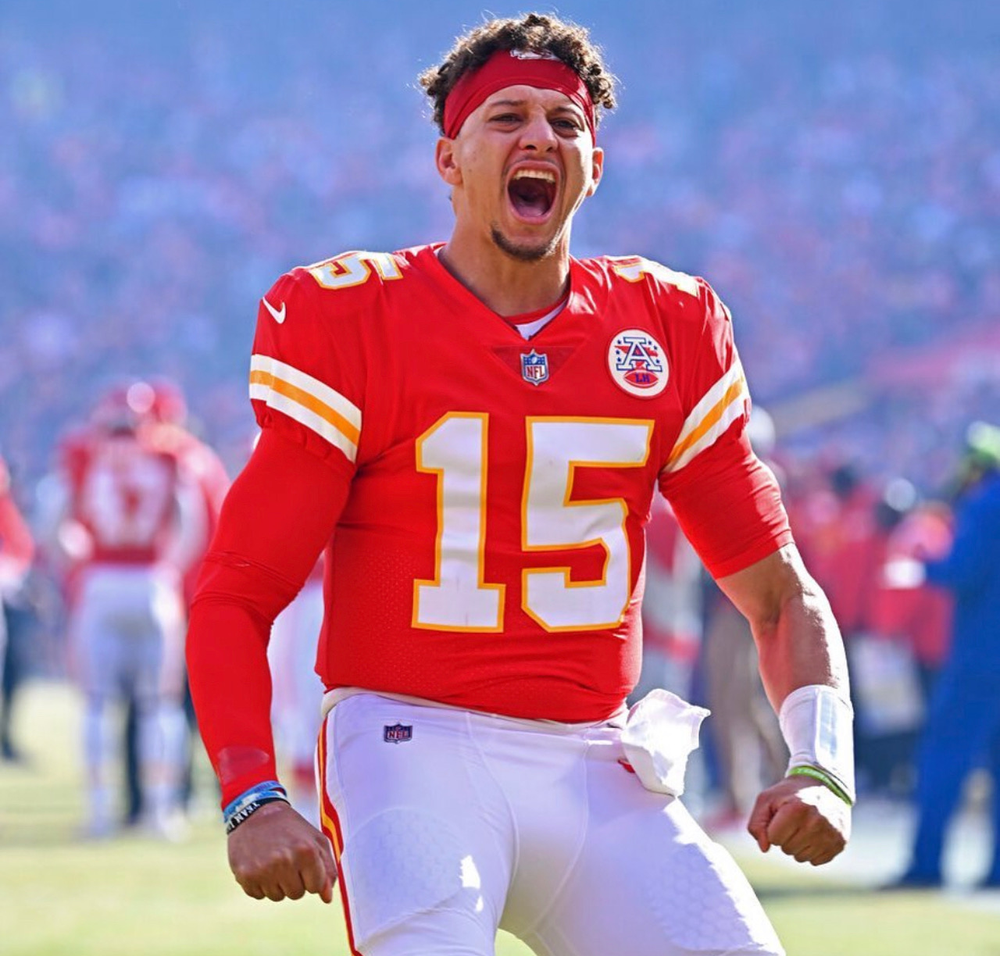 Mahomes is marking his name in the NFL History books and creating a dynasty. Photo: @chiefs 